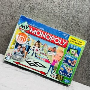 MY Monopoly Board Game Parker Brothers Hasbro Gaming Fast Dealing Property A8595